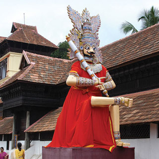 Festival Painkuni, Templo de Sree Padmanabha Swamy