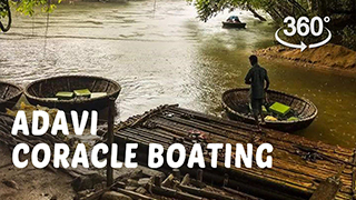 Adavi Coracle Boating | 360° Video