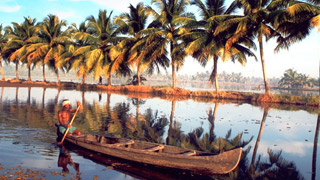 Early morning sights on the backwater stretches of Kerala