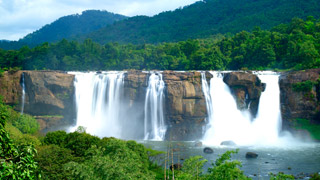 Athirappilly Waterfalls in Thrissur