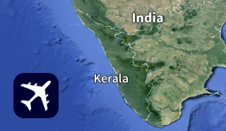 How to reach Kerala by air
